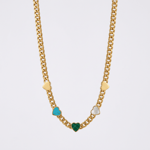 Amor Love Heart Pendant - Ellavore