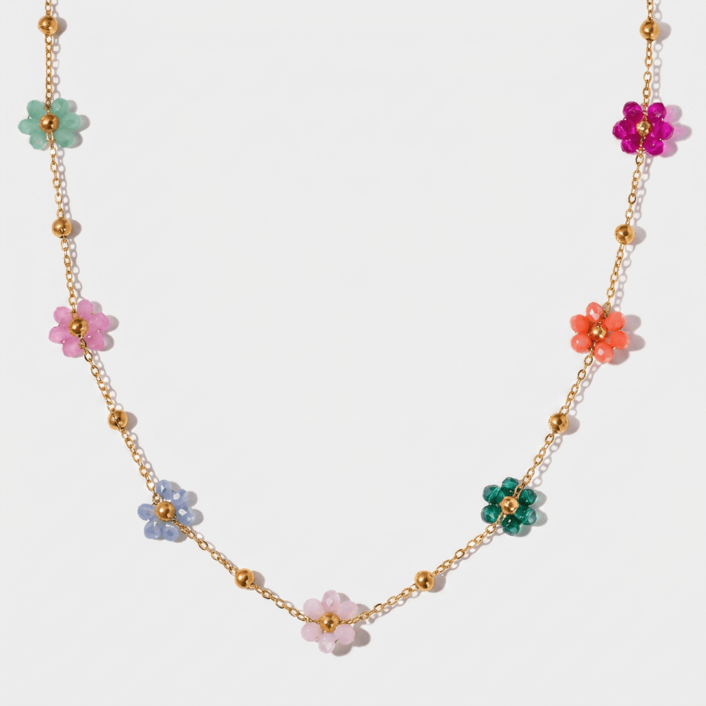 Daisy Chain Necklace - Ellavore