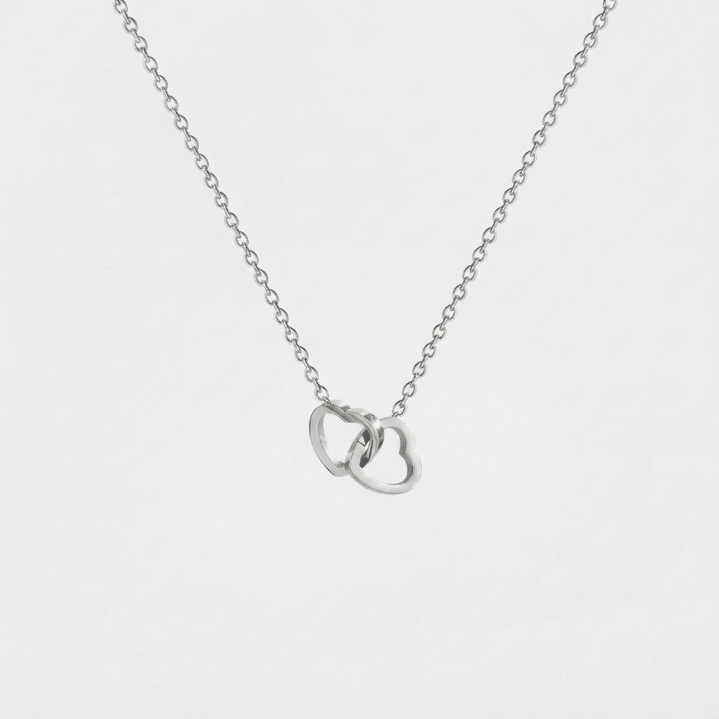 Locking Heart Pendant - in Gold - Ellavore