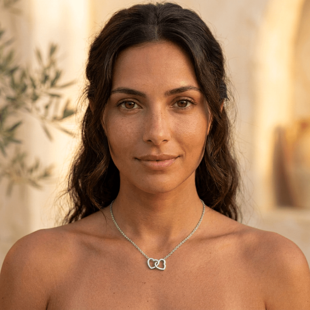Locking Heart Pendant - in Gold - Ellavore