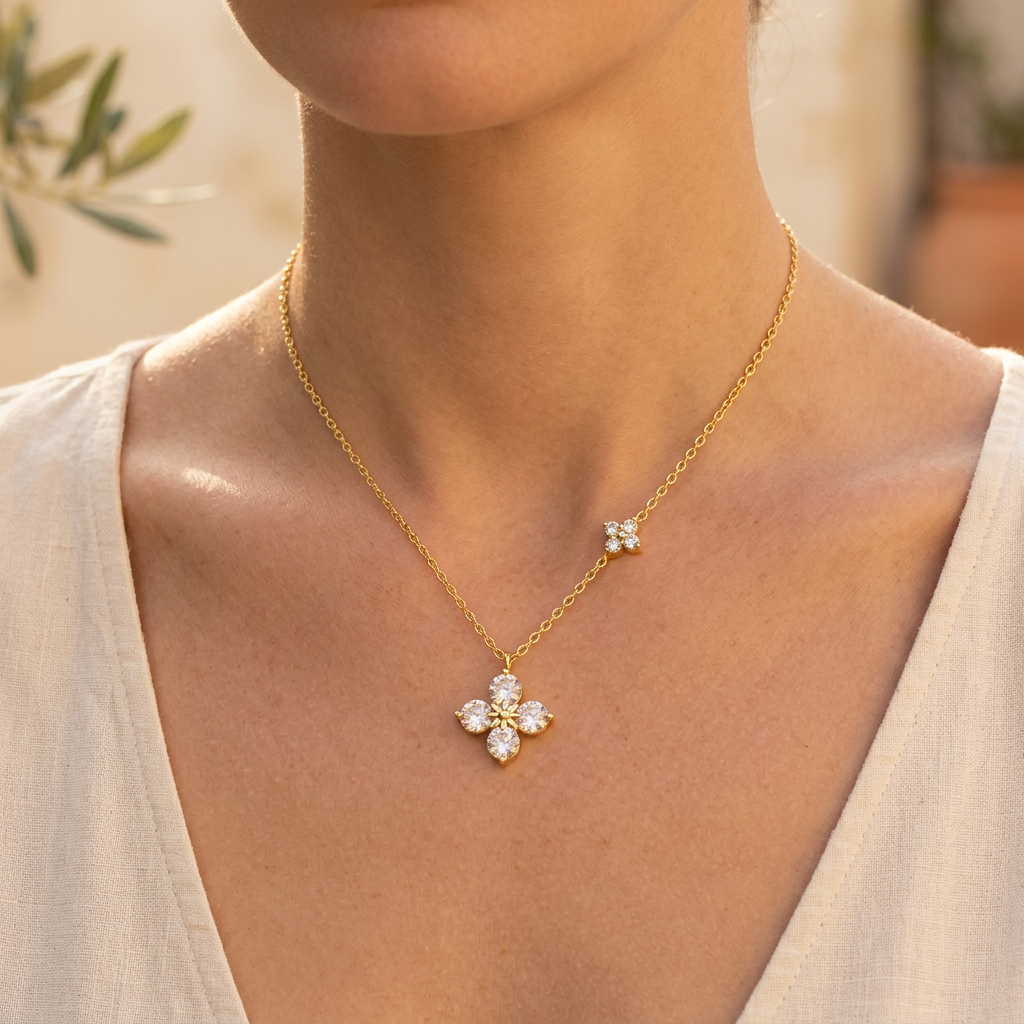 Turin Glow Pendant in Gold