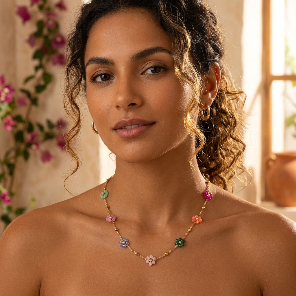 Daisy Chain Necklace