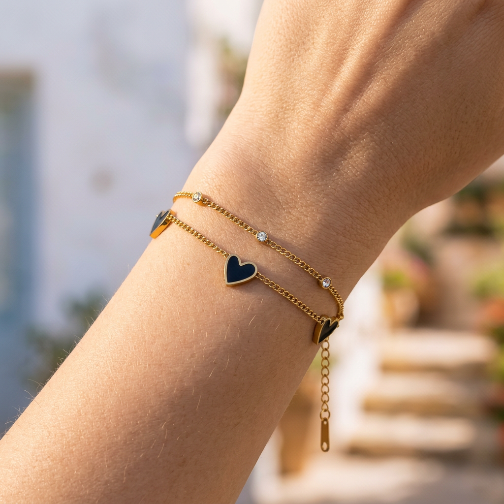 Ellavore Bracelet in Black Pearl