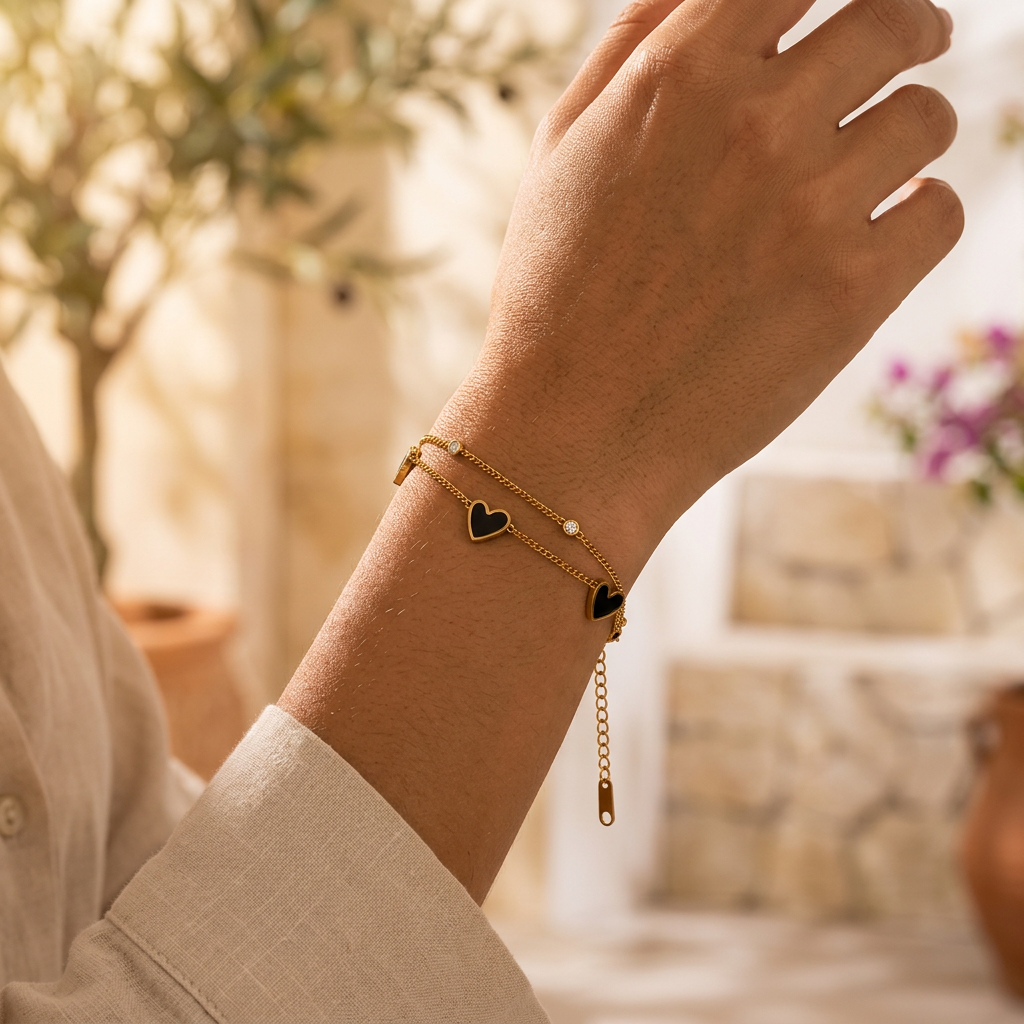 Ellavore Bracelet in Black Pearl