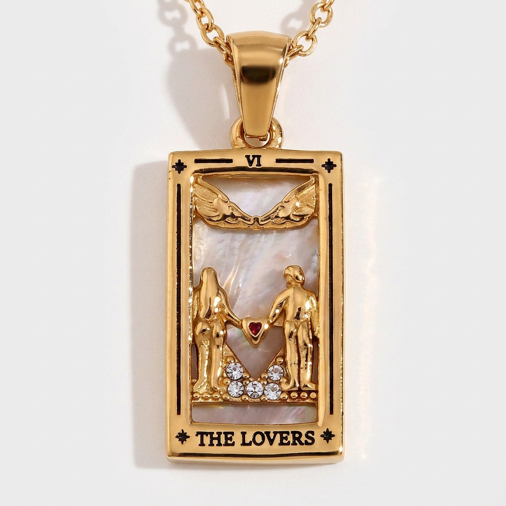 The Sun - Tarot Reading Deck of Cards in Gold