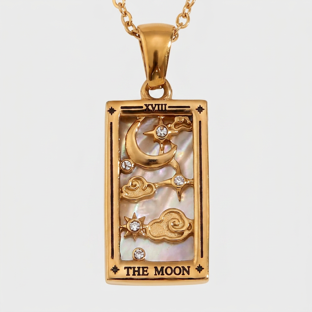 The Sun - Tarot Reading Deck of Cards in Gold