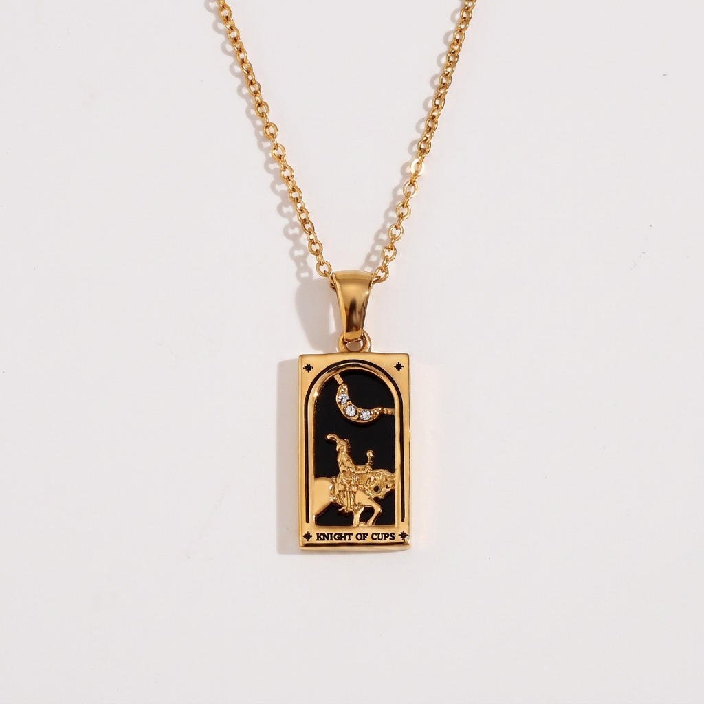 The Wheel - Tarot Reading Deck of Cards in Gold