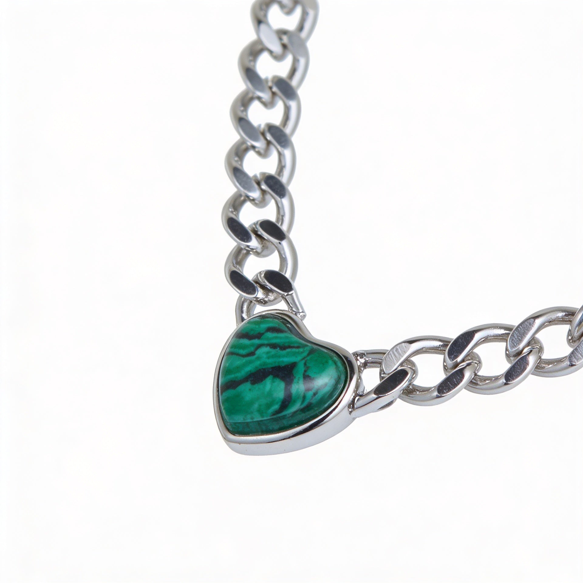The Passion Necklace - Heart Shaped Pink Stone Pendant