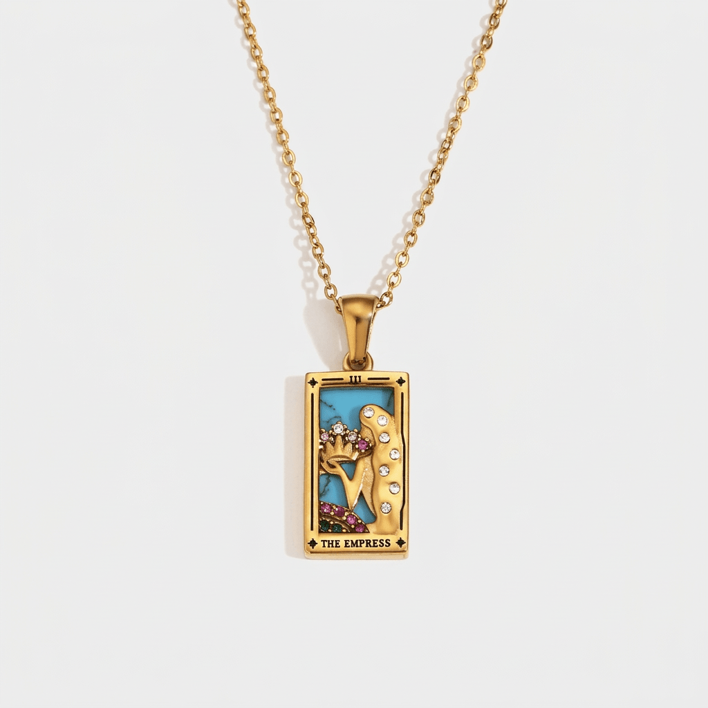 The Magician - Tarot Reading Deck of Cards in Gold - Ellavore
