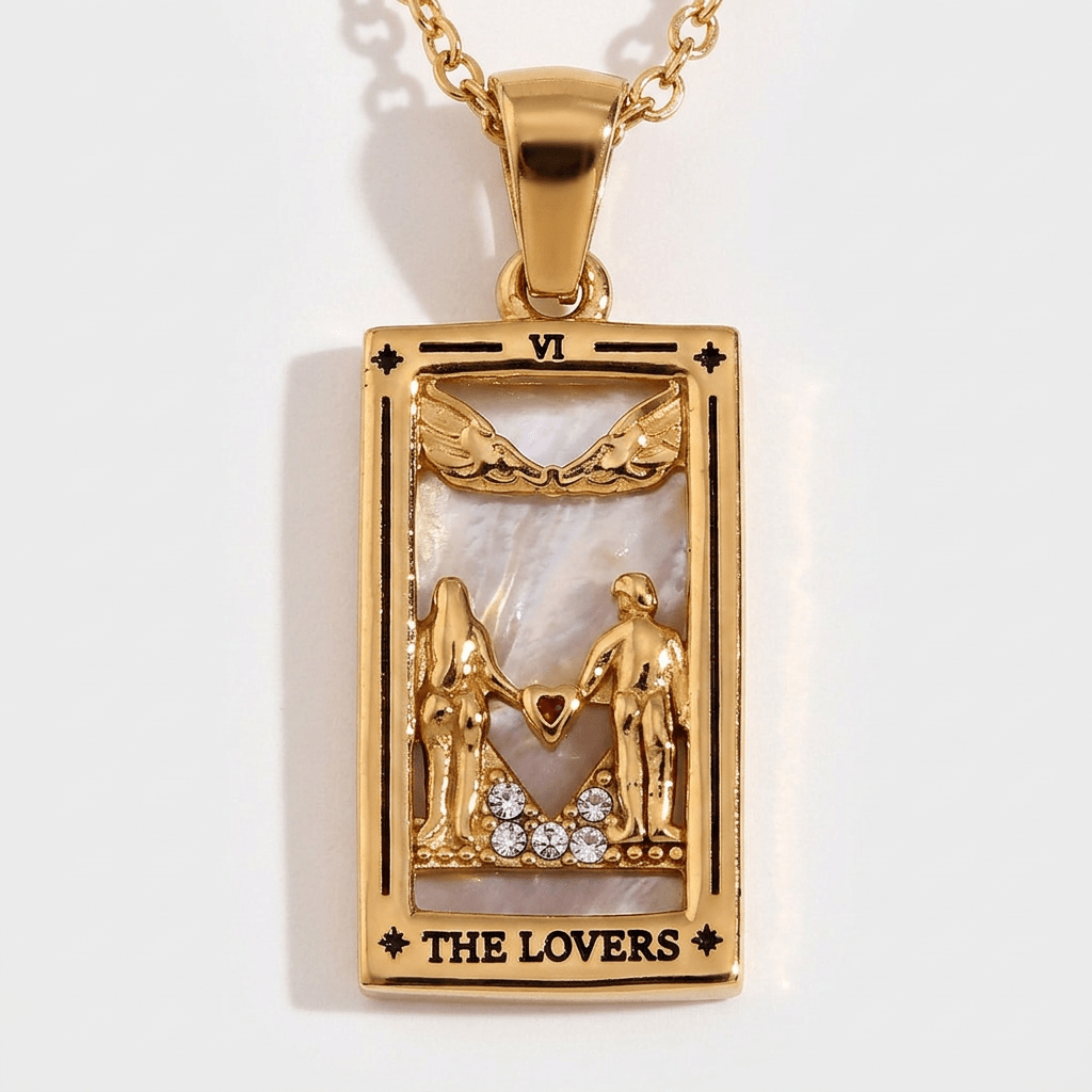 The Sun - Tarot Reading Deck of Cards in Gold - Ellavore