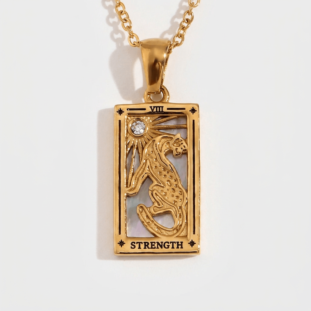 The Sun - Tarot Reading Deck of Cards in Gold - Ellavore