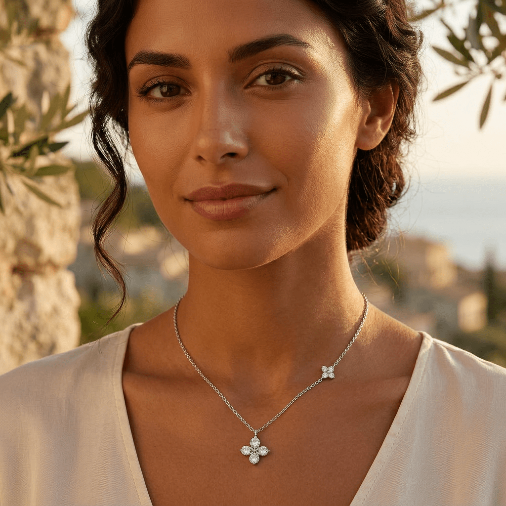 Turin Glow Pendant in Gold - Ellavore