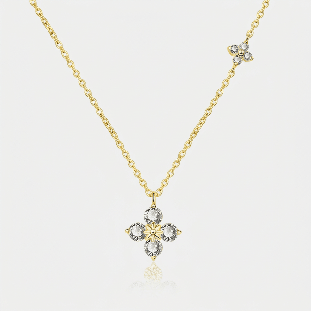Turin Glow Pendant in Gold - Ellavore