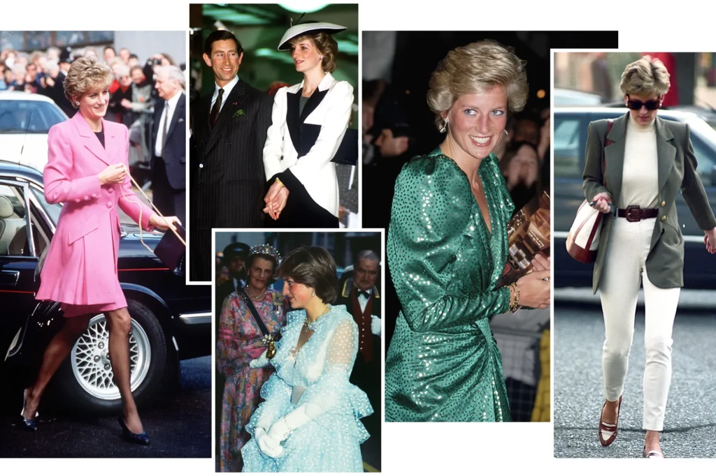 princess diana's elegamt fashion style