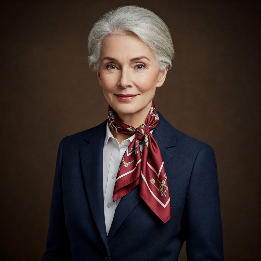 elegant ascot tie - Lady
