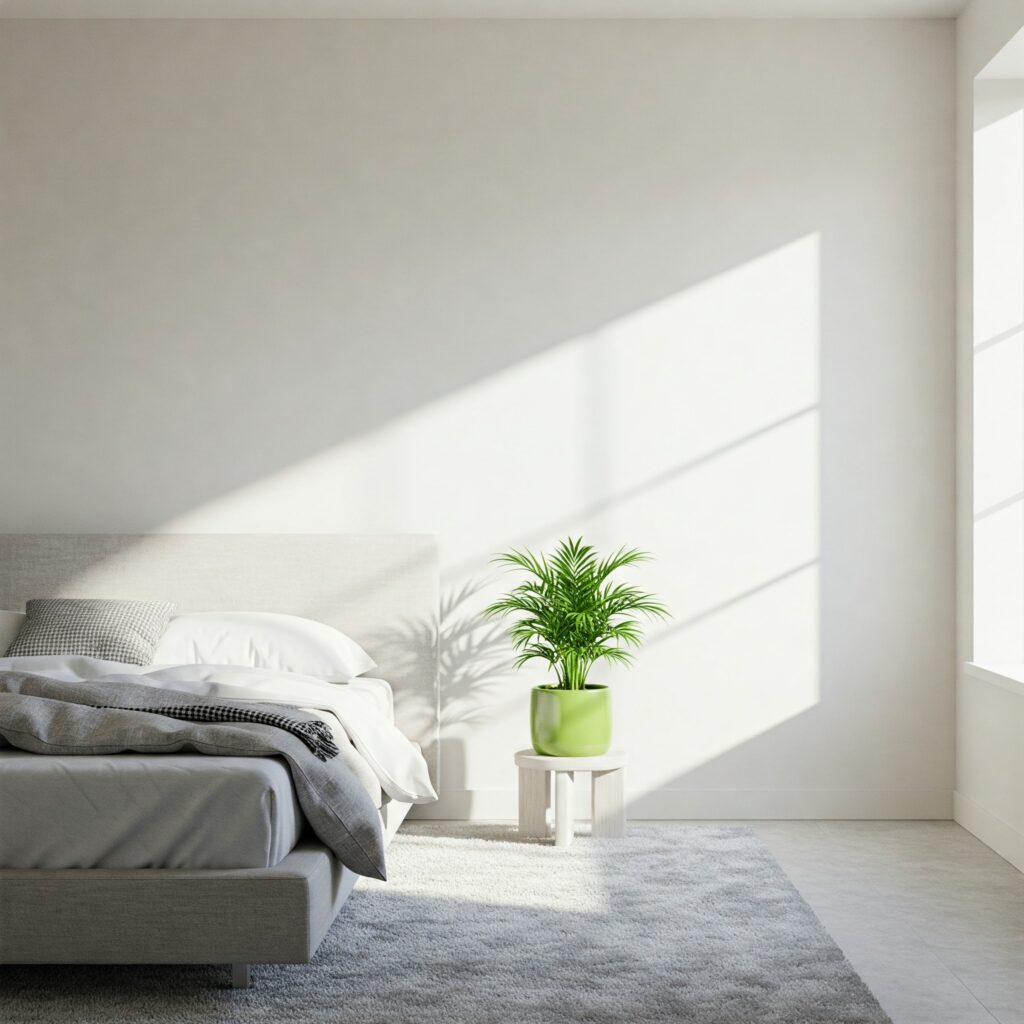 Elegant minimalistic room