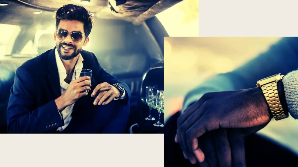 Elegant man Aesthetics 