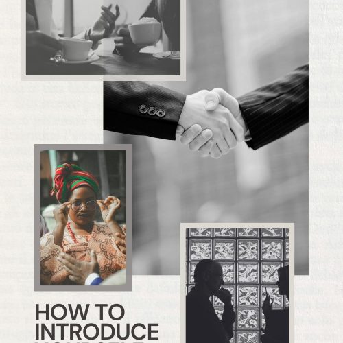 How to Introduce Yourself Elegantly and Sophistically