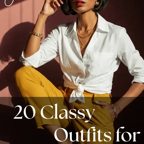20 Classy Outfits for Women: Style That Speaks Elegance